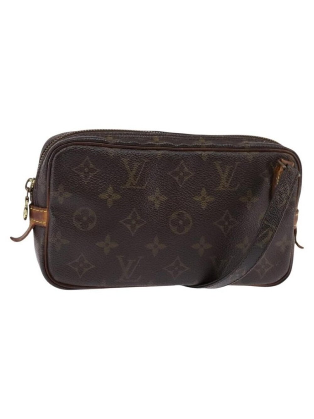 Authentic LOUIS VUITTON Monogram Marly Bandouliere Shoulder Bag M51828 LV